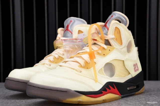 Rep TBkick 5 Sail DH8565-100 Retro Jordan OFF-WHITE 0721